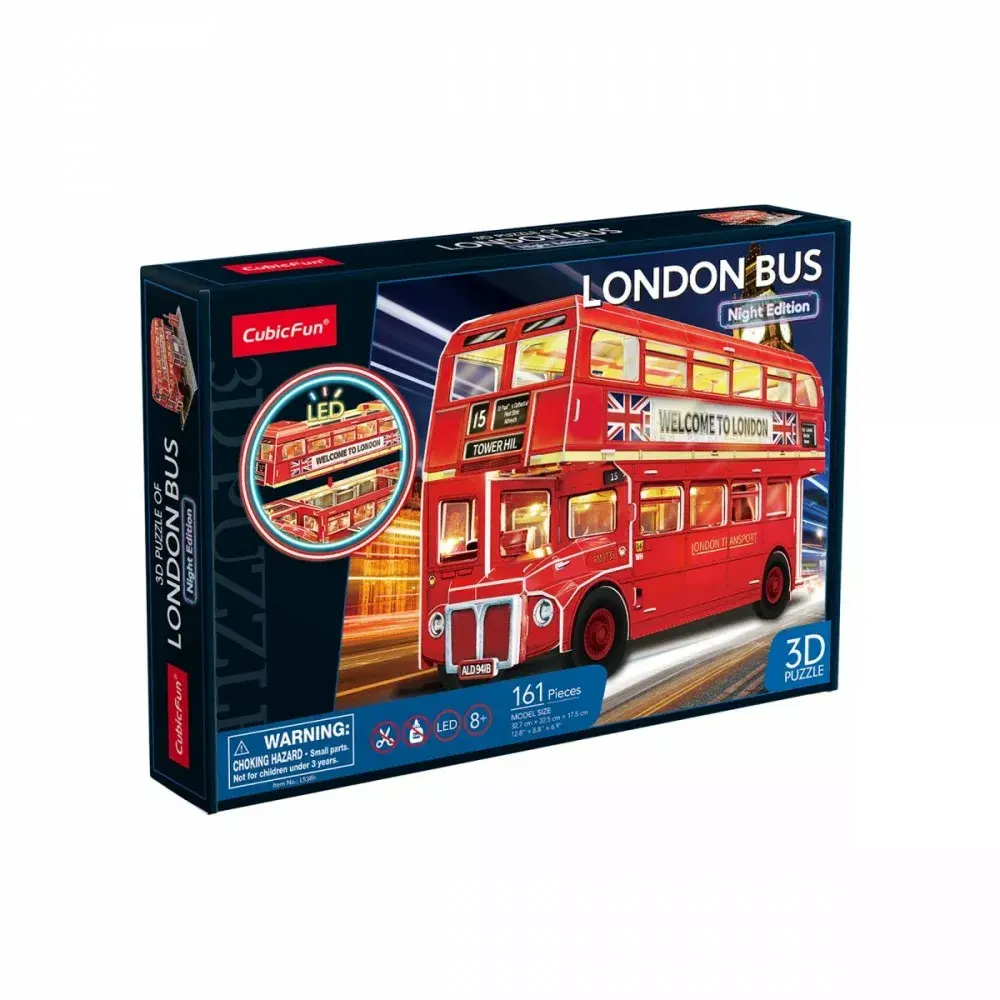 3D-пазл Cubicfun Лондонский автобус 306-L538H Photo 2
