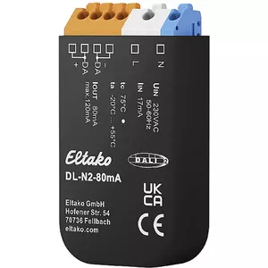 Power supply Eltako DL-N2-80mA 80mA for DALI bus