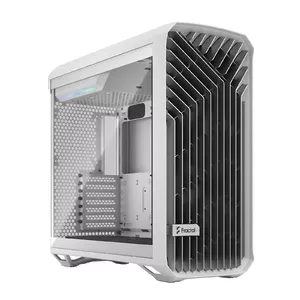 PC Tower Case Fractal Design Torrent Tower White — ATX, supports 2x180mm front fans, 120/140/180mm front, 120/140mm rear, HDD 2.5/3.5", SSD 2.5"