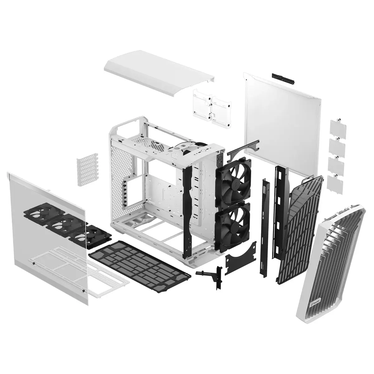 Fractal Design Torrent Tower White PC Case Photo 22