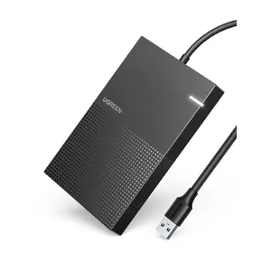 Корпус для жесткого диска 2,5" HDD/SSD SATA 3.0 5Gbps с кабелем USB-A 0,5 м, черный