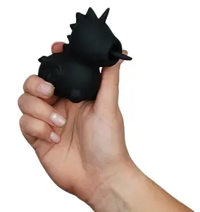Unihorn Wild Spirit 07013000000 silikona vibrators-masāžieris, divi motori, 10 režīmi, USB uzlādējams, 9×9×4 cm, 89 g