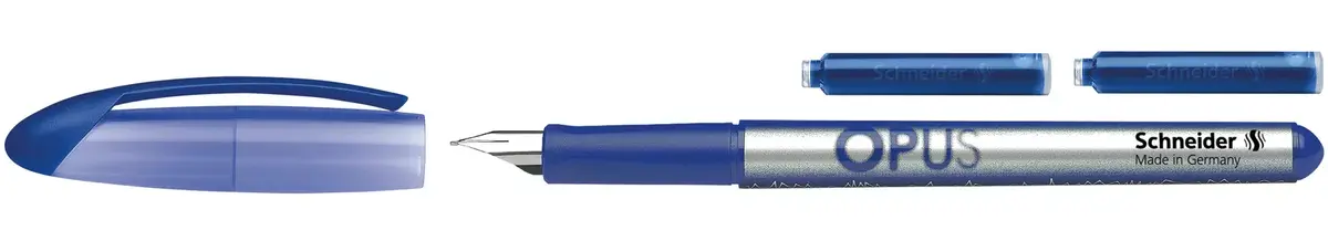 Чернильная ручка Schneider Electric Opus 1 шт. + 2 картриджа Photo 3