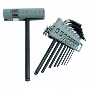 Набор имбусовых ключей STANLEY 9 шт. 1,5–10 мм с шаровым концом (0-89-904)