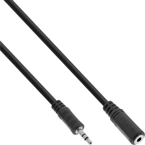 InLine Audio Cable 3.5mm Stereo male female 2m