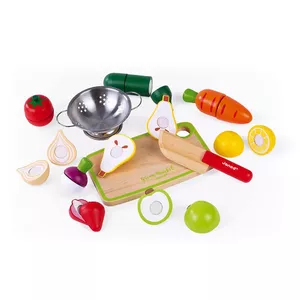 Fruits & Vegetable Maxi Set Janod J06607 Wooden Metal Role Play