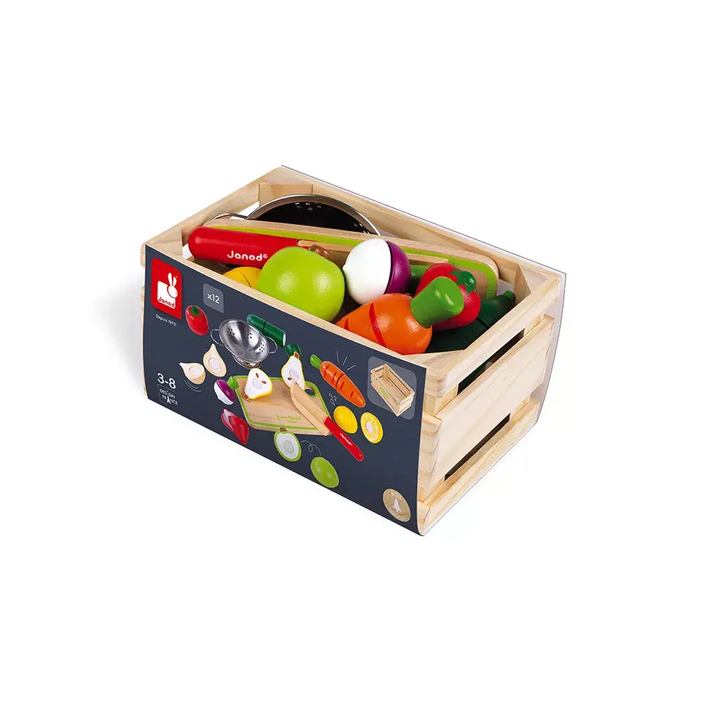 Augļu un dārzeņu maksi komplekts Janod J06607 Photo 11