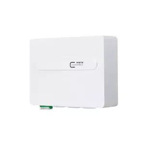 Network junction box MetzConnect 1501107G01HC, white, ABS/PC housing, 100×35×85 mm
