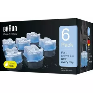 Braun uzpildes kārtridži skuvekļu piederumiem CCR 6-pack (226356)