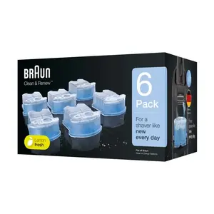 Картридж для чистки Braun CCR6 синий 6 шт