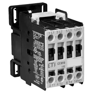 Power Contactor Eti-Polam CEM12.10-230V-50/60Hz 12A 3P 230V AC 1Z 0R