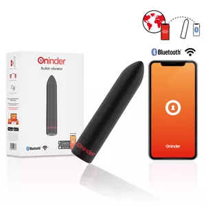 Vibrator ONINDER Silicone Black