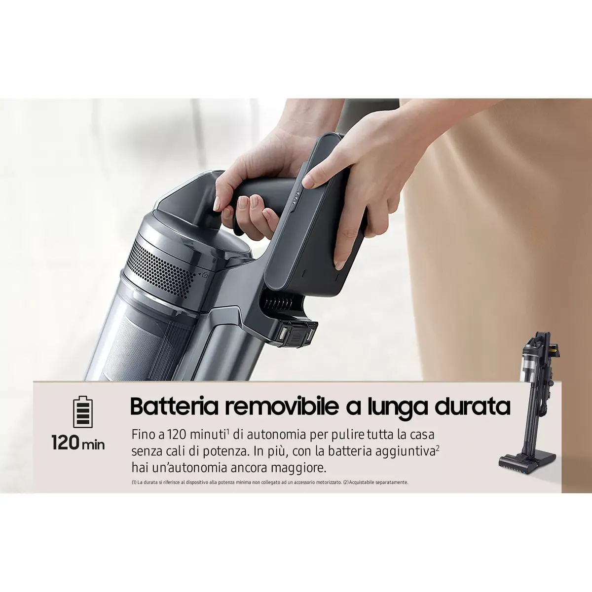 Samsung VS20C9554TK stieņa putekļsūcējs Photo 11