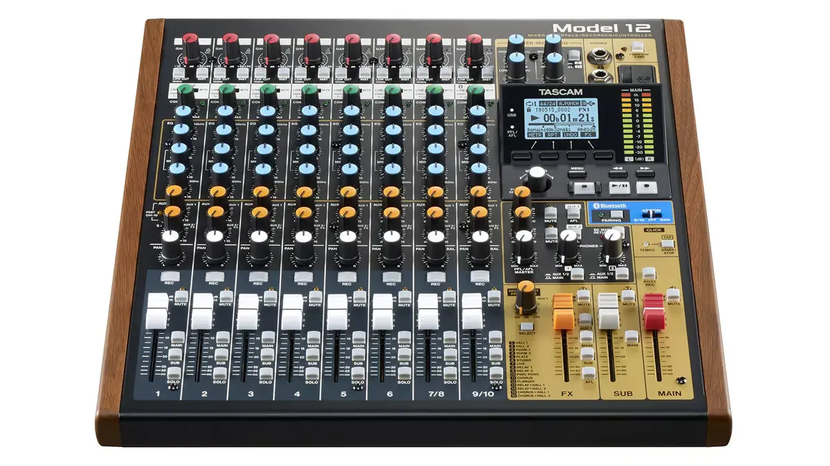 Tascam Model 12 12 kanālu mikseris Photo 2