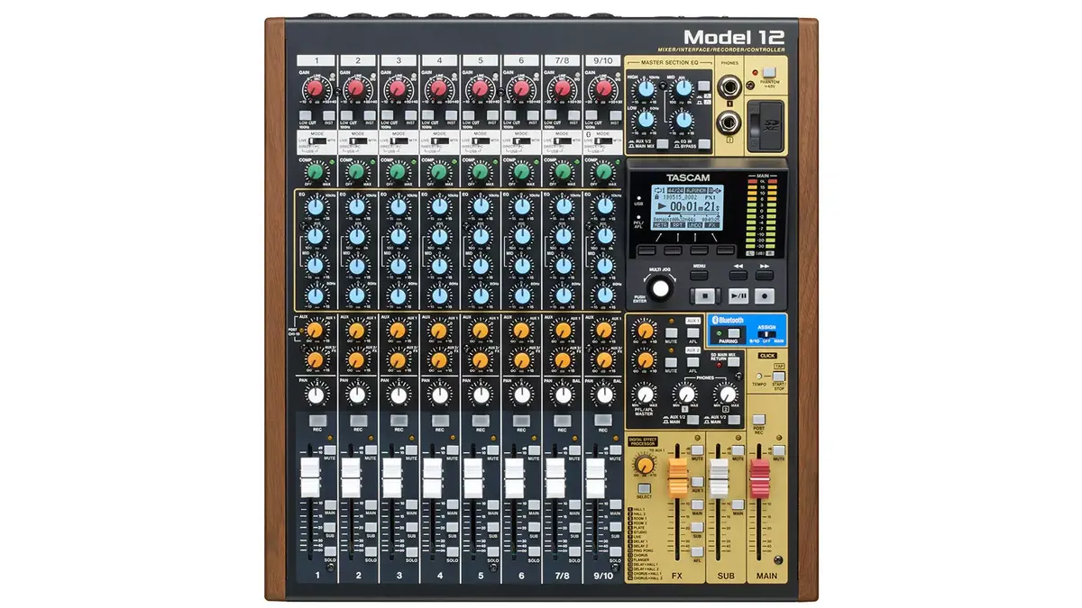 Tascam Model 12 12 kanālu mikseris Photo 5