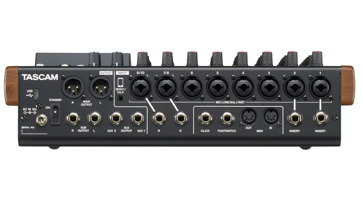 Tascam Model 12 12 kanālu mikseris Photo 6