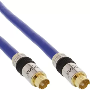 S-VHS Video Cable InLine 89949P 1m Gold Plated