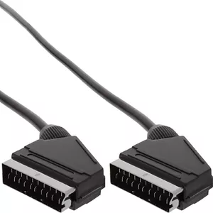 InLine Scart video kabelis male male 3m