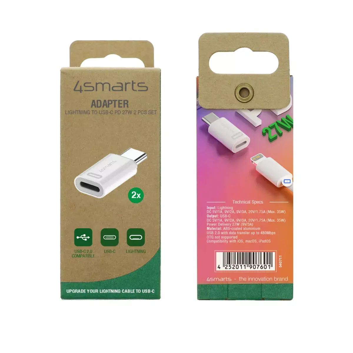 Kabeļa dzimuma maiņas adapteris 4smarts 540711 Photo 4