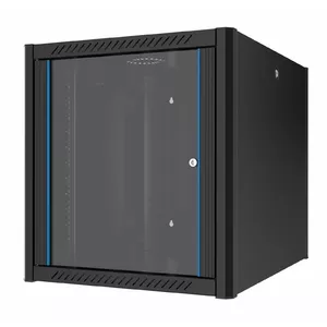 Настенный шкаф-стойка EFB Elektronik 691912TS.80 12U, 80 кг, IP20, чёрный