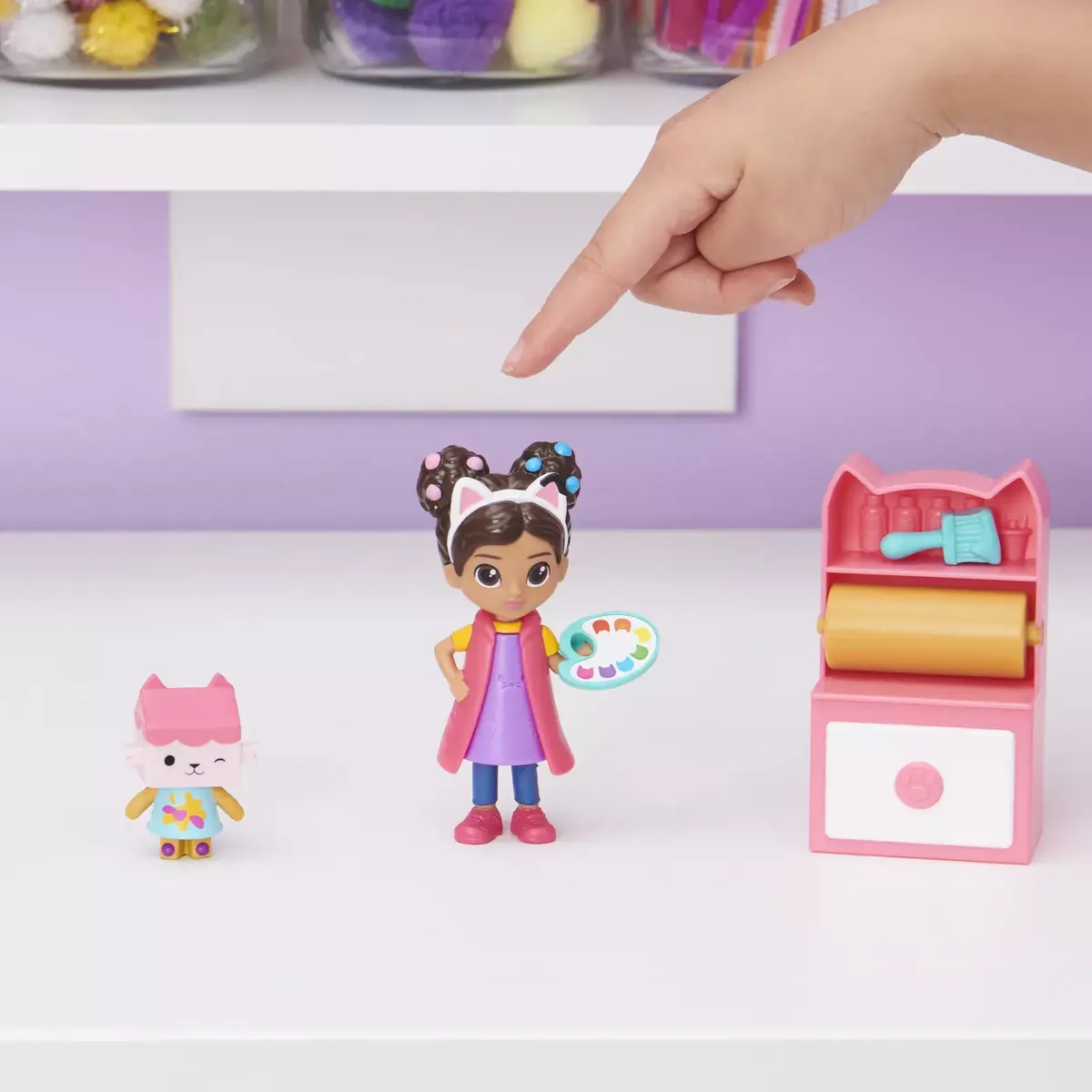 Spinmaster Gabby's Dollhouse Art Studio Set Photo 2