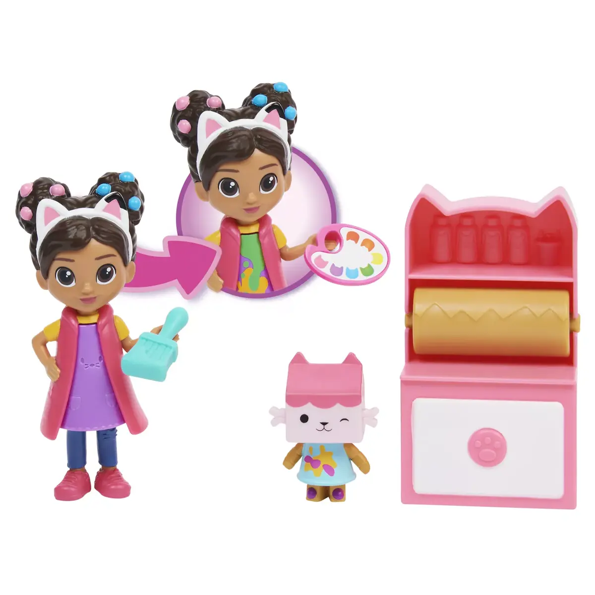 Spinmaster Gabby's Dollhouse Art Studio Set Photo 5