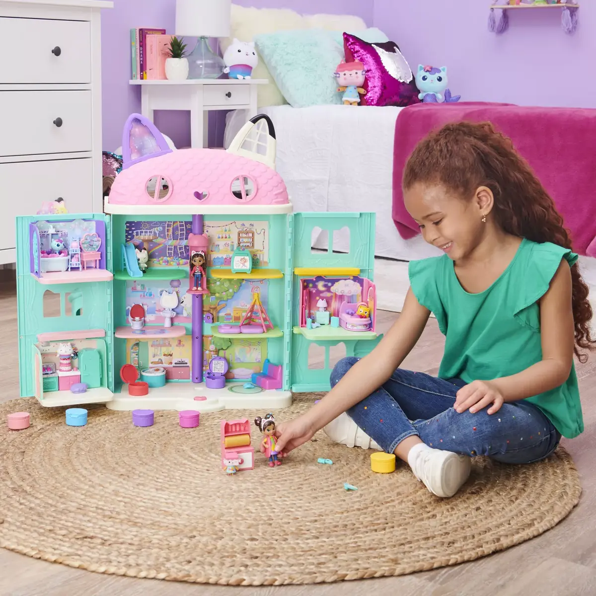 Spinmaster Gabby's Dollhouse Art Studio Set Photo 9