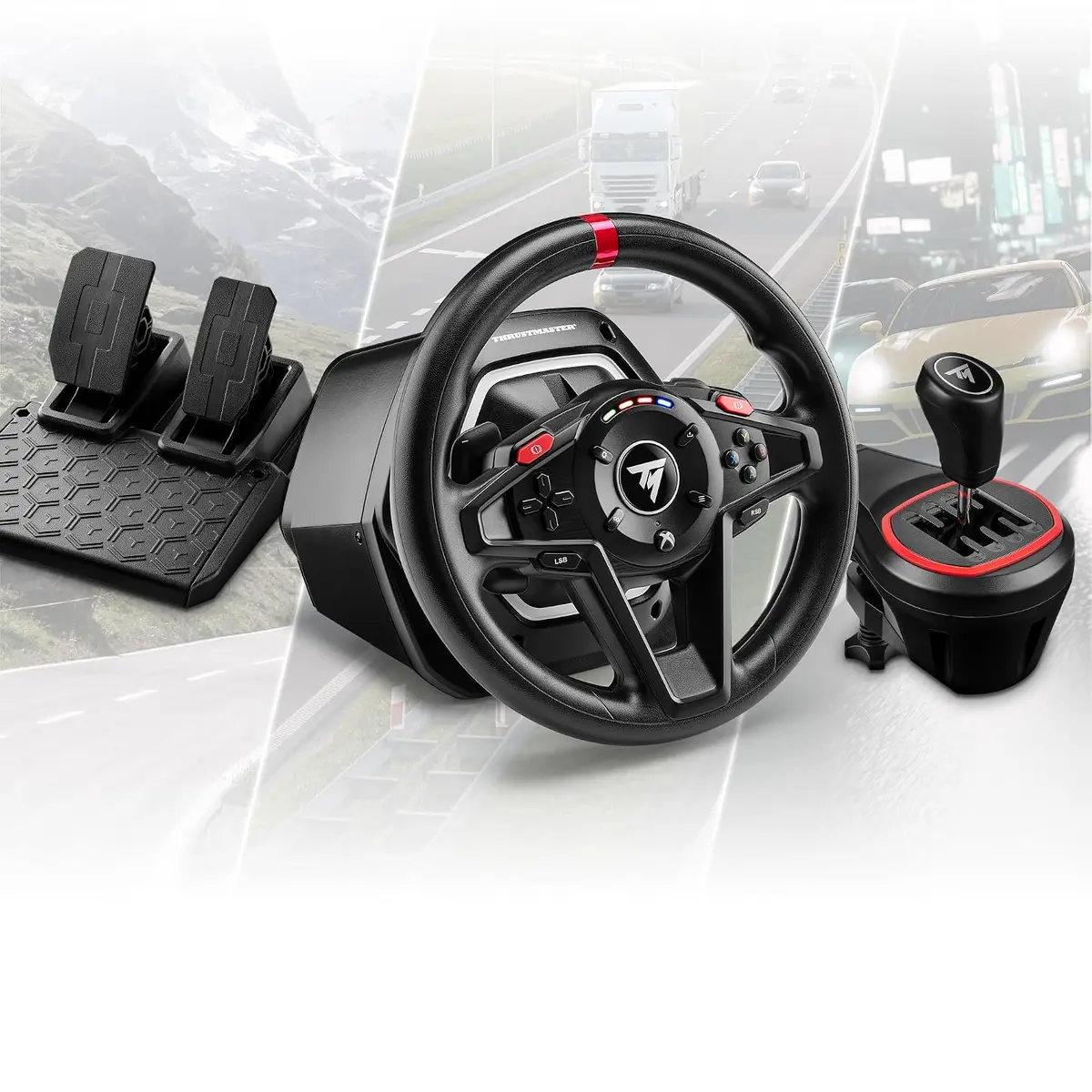 Steering wheel + Pedals Thrustmaster T128 Shifter Pack Photo 6