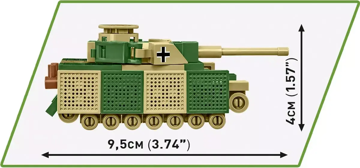 Cobi Blocks Panzer IV Ausf. J komplekts Photo 4