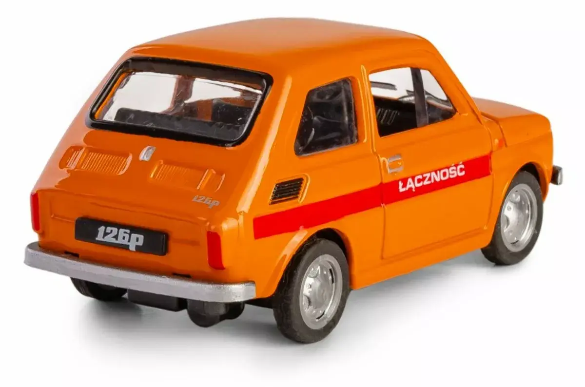 Механическая игрушечная машина Daffi K-599 Fiat 126p Photo 2