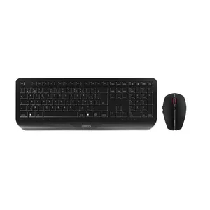 CHERRY Gentix Desktop Keyboard Mouse included Wireless Black