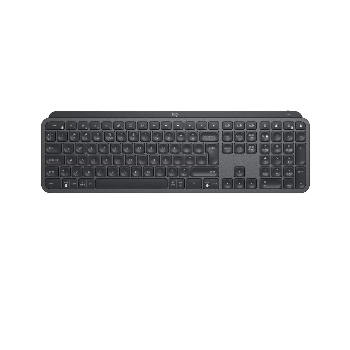 Bezvadu tastatūra Logitech MX Master Keys