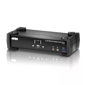 KVM Switch ATEN CS1922-AT-G 2-Port USB 3.1 Gen 1 4K DisplayPort 1.2