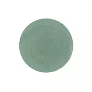 Plate Alumina GRANITE Mint porcelain D 26.5 cm