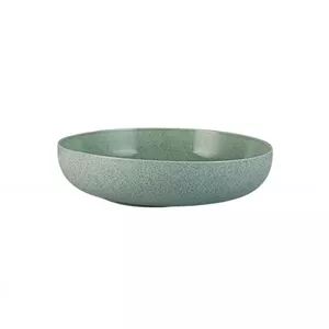 Plate Alumina GRANITE Mint porcelain 22cm diameter 1.2L capacity H5.5cm