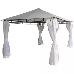BESK 3x4.5m Garden Canopy with Adjustable Height 2/2.5m