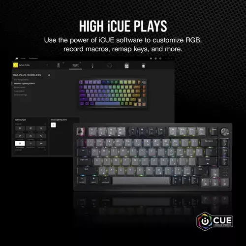 Механическая игровая клавиатура Corsair K65 PLUS WIRELESS Photo 14