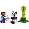 LEGO Minecraft Stīvs ar mazuli pandu 30672 — mini figūru komplekts Photo 3