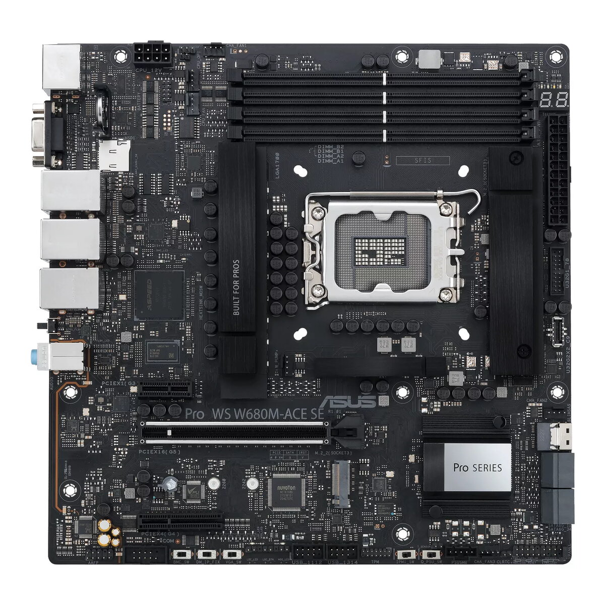 Mātesplate ASUS PRO WS W680M-ACE SE