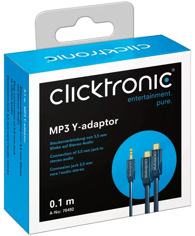Audio Cable ClickTronic 70492 Photo 2