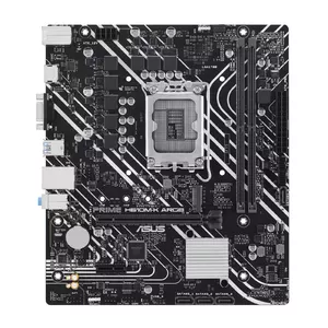 Mātesplate ASUS PRIME H610M-K ARGB — Intel H610, LGA 1700, micro ATX, DDR5, 2 DIMM, 96 GB, M.2 un SATA, Gigabit LAN