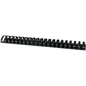 Гребёнки для переплёта Office Products A4 38 мм (на 350 листов), 50 шт., чёрные