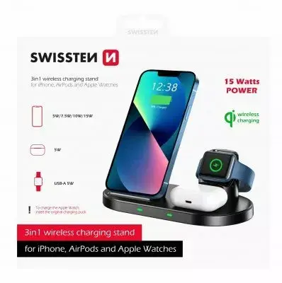 SWISSTEN Зарядная станция 3в1 Photo 7