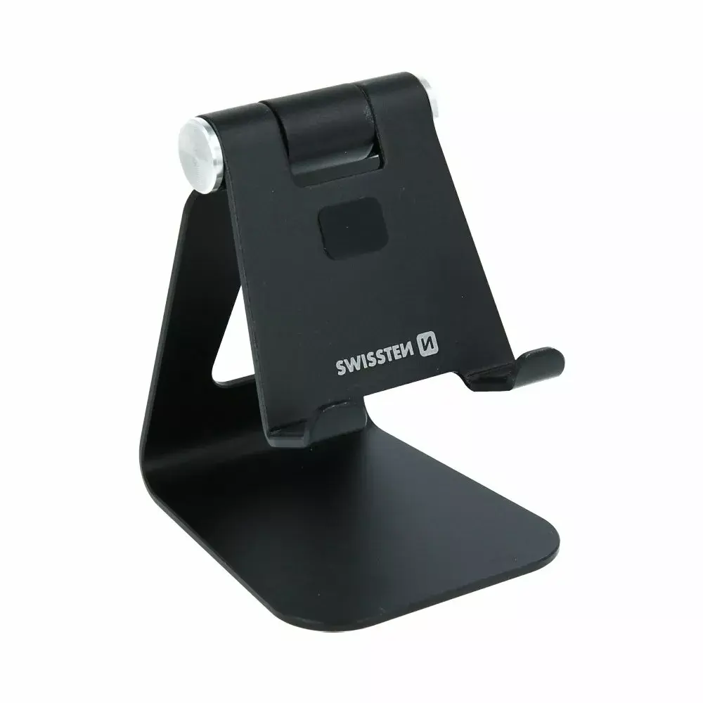 SWISSTEN 25007000 smartphone stand — adjustable aluminum Photo 10