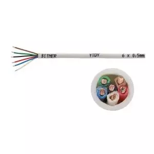 Alarm Cable Bitner YTDY 6X0.5 Connector Standard 100M Color