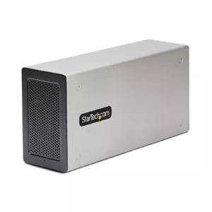 Thunderbolt 3 PCIe Expansion Chassis StarTech 2TBT3-PCIE-ENCLOSURE Dual PCI Express Slots 8K Output