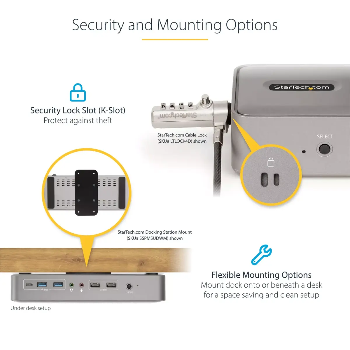 KVM Docking Station 129UE-USBC-KVM-DOCK Photo 12