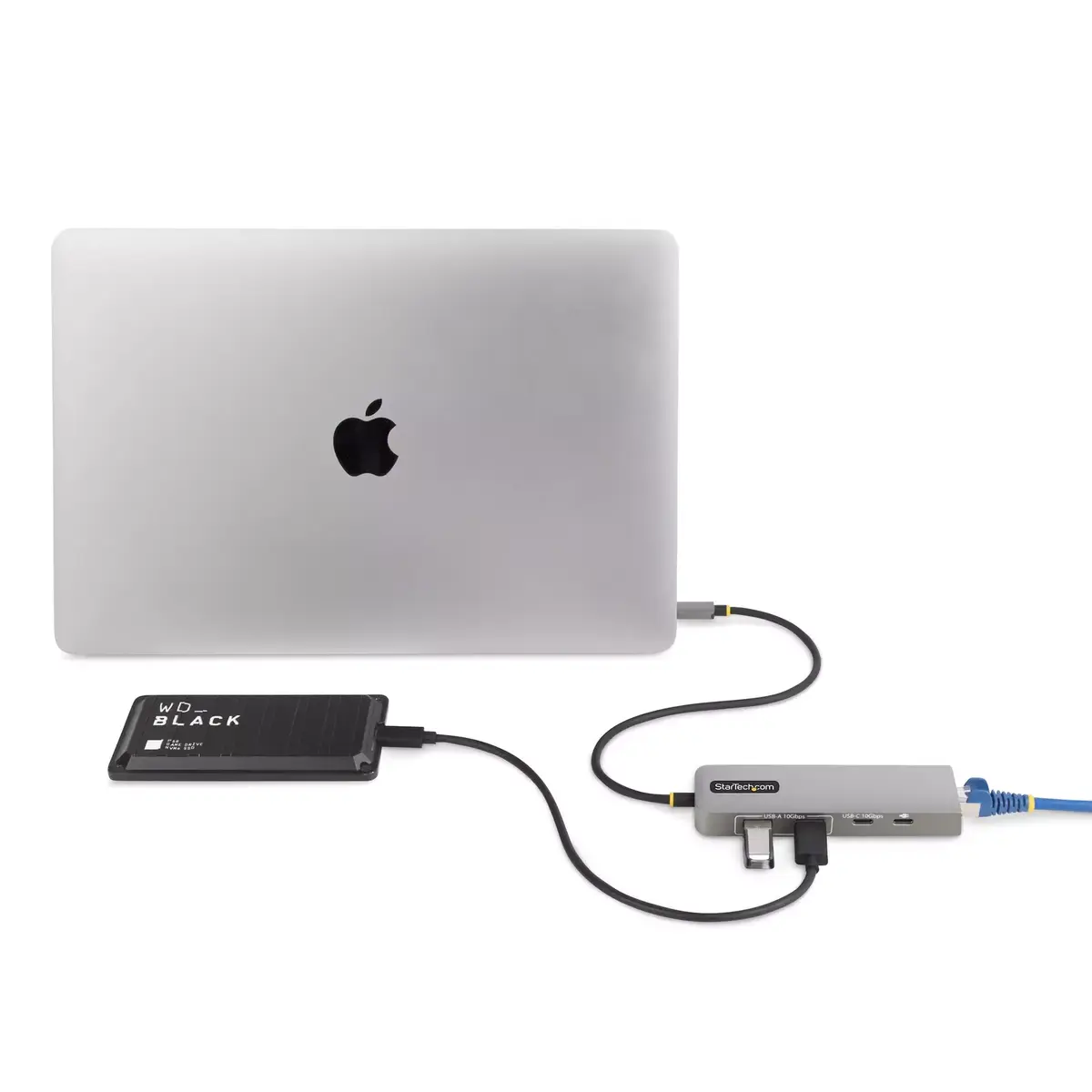StarTech USB-C 3-portu hubs ar 2.5GbE un 100W PD Photo 5