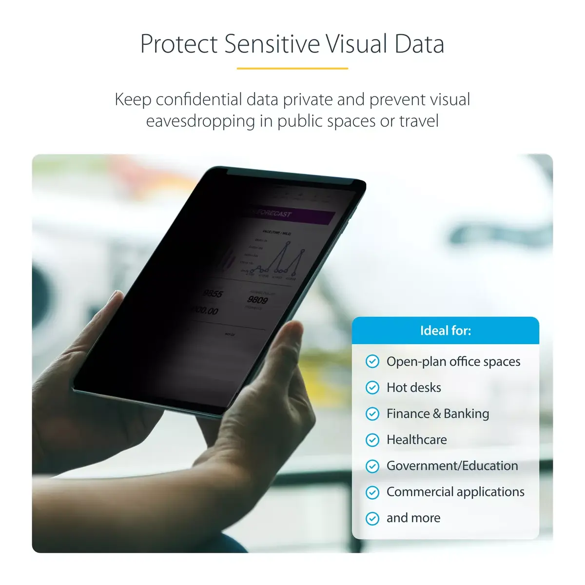 Privātuma ekrāna filtrs StarTech.com 11 collu iPad Pro Photo 11
