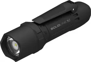Flashlight Led Lenser Solidline SL7 Black — compact handheld LED torch